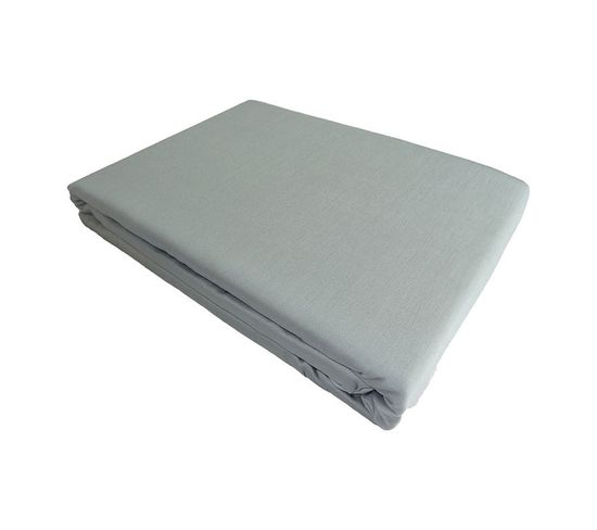Drap Plat Queen Kelly Wearstler Shoreline Avoine – 100% Coton Satin 500 TC – Neuf