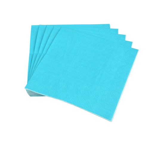 Lot De 20 Serviettes De Table En Papier 33x33cm - Motif Orchestre | 3 épaisseurs | Fabriqué En Allemagne