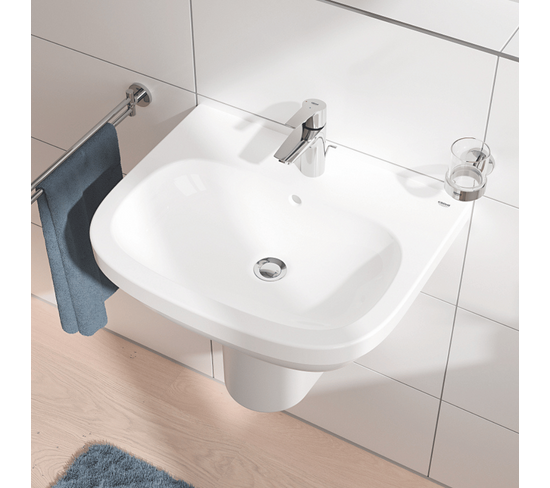 Mitigeur lavabo GROHE Quickfix Get Taille S avec tirette et vidage ouverture eau standard avec ou sans nettoyant