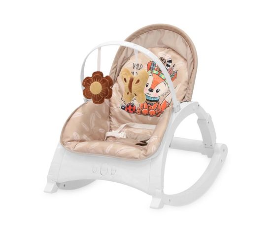 Transat Balancelle Pour Bebe Enjoy Lorelli Beige Balancelle But