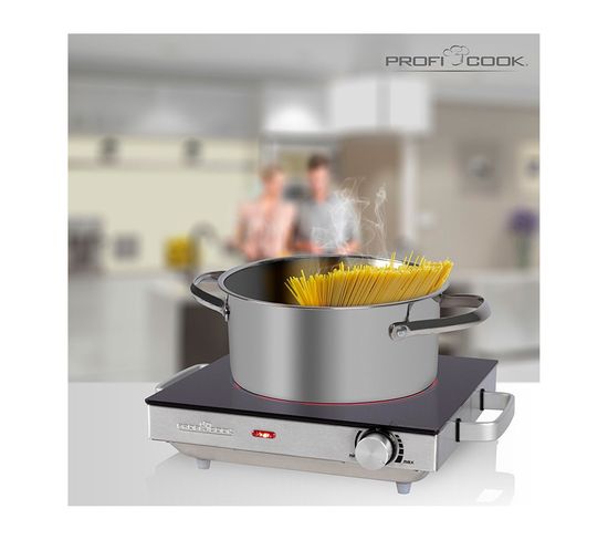 Machine à Café Moka + Plaque Chauffante 500W - 3 Tasses - Aluminium - Compatible Gaz, Électrique, Vitrocéramique