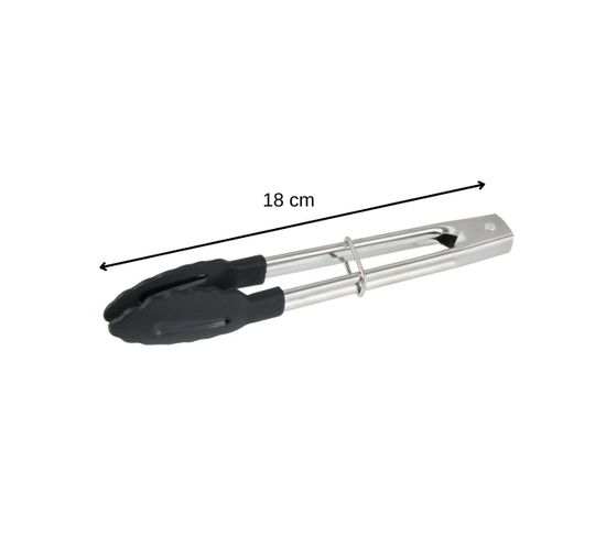 Pinces En Bambou Pour Cuisine - Lot De 12 - 18 Cm - Résistantes à La Chaleur - Anti-dérapantes - Pour Grillpain, Apéro, Salade
