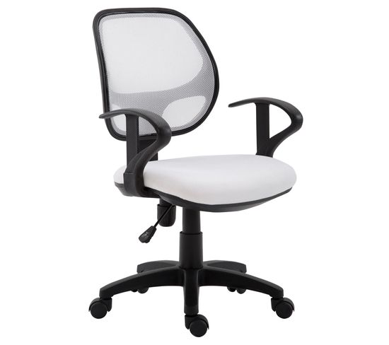 Chaise De Bureau Pour Enfant Cool Blanc But