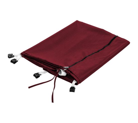 Moustiquaire Gazebo Sekey 3x3m - Protection Anti-Moustiques Avec Fermeture Éclair Et Velcro - Pour Pavillon Jardin