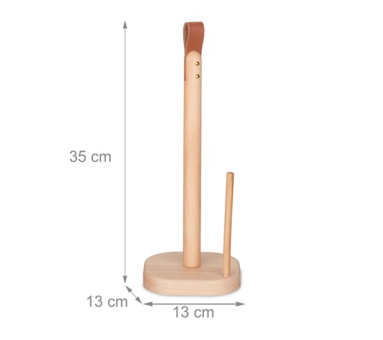 BAMBOO MARINE Support Papier Essuie-tout - Supports Bois - Accastillage - Accessoires Pour Bateaux