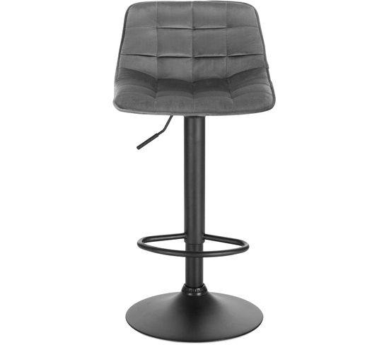 Tabouret Adriel - Noir - H.35 cm | , créateur d'intérieur
