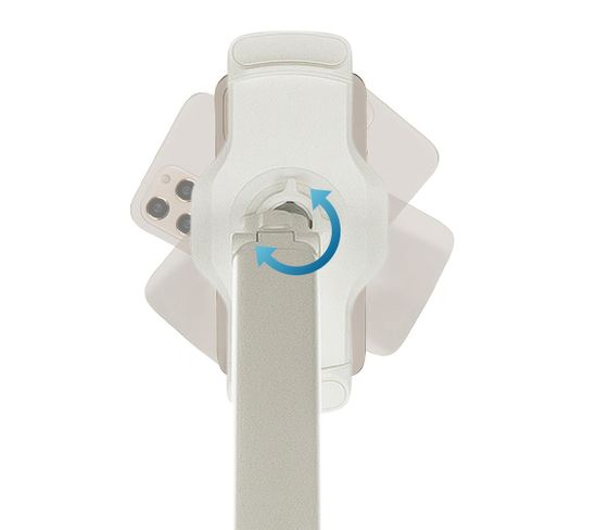 2 Supports Souples Pour Smartphone En Silicone - Formes De Personnage, Flexibles Et Fun