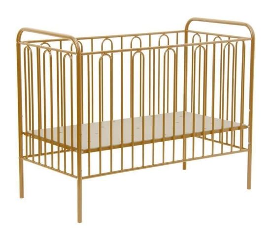 Lit Metal Vintage 60 X 1 Cm Bronze Lit Bebe But