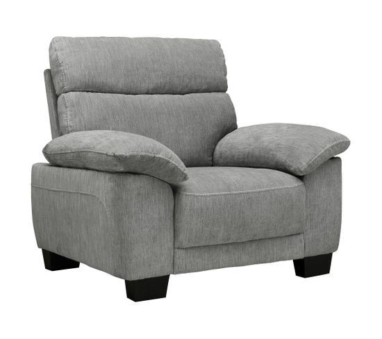 Canapé 3 Pièces Gris Clair VidaXL - Salon, Bureau, Tissu Résistant