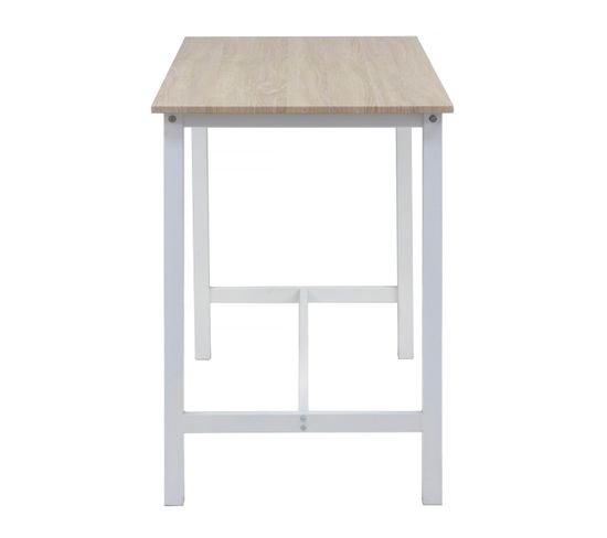 Tabouret De Bar Exclusif Elymostore – Chêne, 71 Cm, Style Barrique 4 Pieds – Neuf