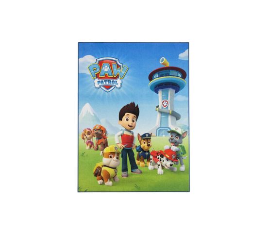 Tapis Pat Patrouille Pret Pour L Action 95x125cm Jouets Telecommandes Circuits Voiture But