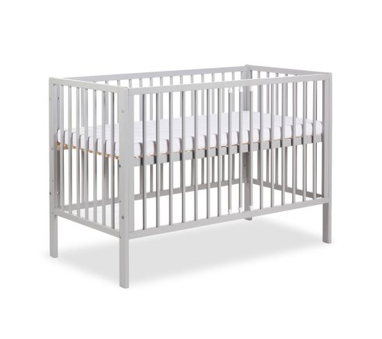 Frank Lit Bebe Sommier Reglable Et Barreaux Amovibles Gris 1x60 Cm Lit Bebe But Frank Lit Bebe Sommier Reglable Et Barreaux Amovibles Gris 1x60 Cm Lit Bebe But