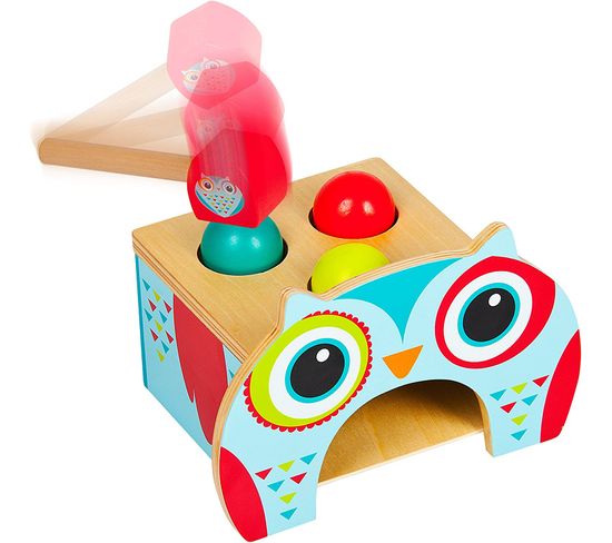 Poupées Russes à 5 Couches HYCLES - Jouet En Bois Lion Pour Enfants Dès 3 Ans