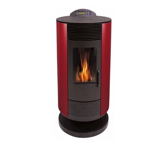 Poêle À Granule Cora 9kw Bordeaux Télécommande Chauffage BUT Cora Promotions hifi, home cinema, dvd, électroménager