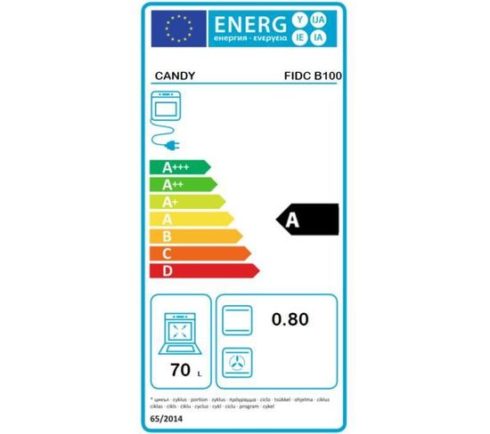 Four Encastrable KKT KOLBE 60 Cm 70L Avec Rôtisserie, Air Chaud Et Tiroirs Télescopiques - Noir