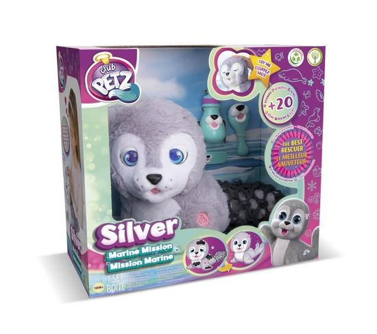 Peluche Silver Mon Bebe Phoque Peluche But