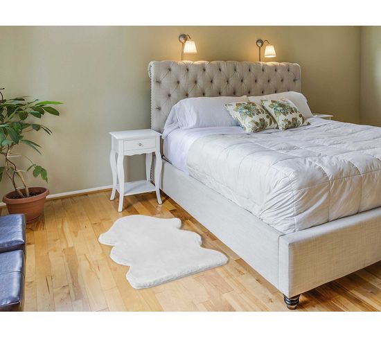 RugVista Happy Cloud, Tapis Pour Enfant, 100 X 150 Cm, Ovale