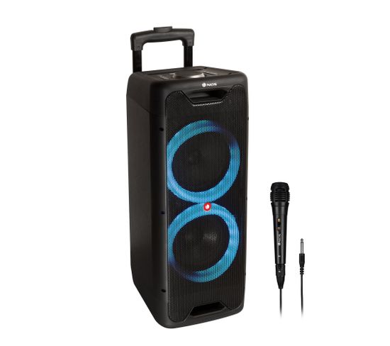 Enceinte Bluetooth Wild Jungle 1 200 W Stereo Noir Enceinte Nomade But