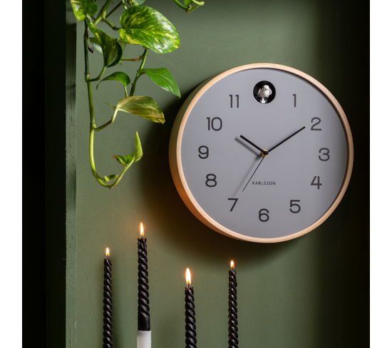 horloge murale Karlsson Modern Cuckoo KA5867RG horloges murales Karlsson