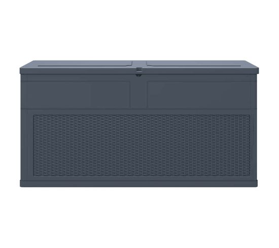 Boîte De Rangement De Jardin 90x52x55 Cm Bambou Coffre De Stockage
