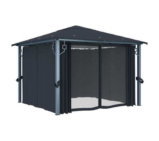 Rideau Lumineux LED BEL AIR HOME 3x3m - 300 LEDs Lumière Chaude - Télécommande 8 Programmes - USB Intérieur/extérieur