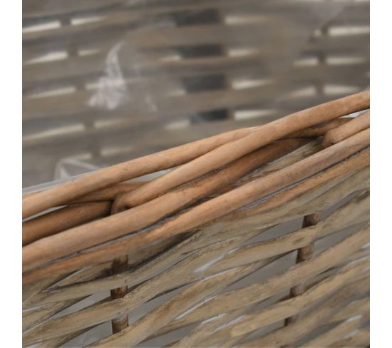 Lot De 4 Jardinières De Fenêtre Avec Doublure En Coco - 61 Cm