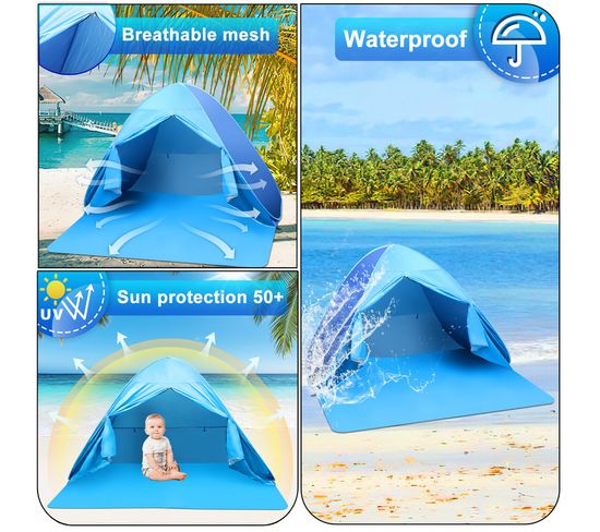 But De Foot Pop-up 120x90cm - 10T Outdoor Equipment - Neuf