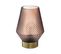 Lampe Déco Pomme En Verre Vert Rainuré 17 Cm Avec LED Et Minuterie – Wurm KG