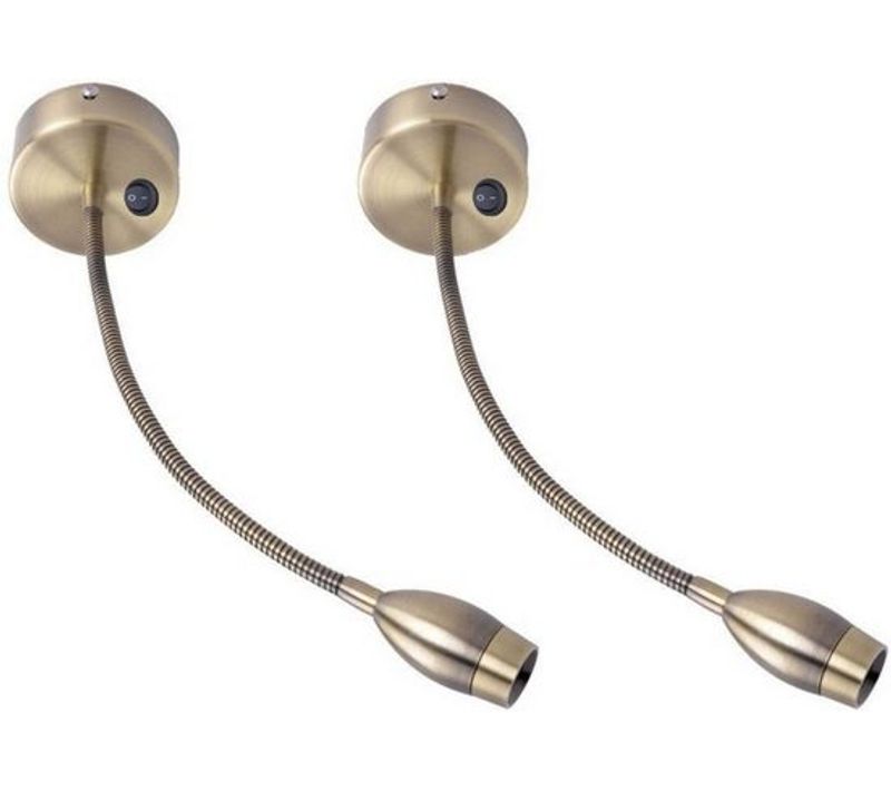 Applique LED Lampes De Lecture Liseuse 3w 3000k Blanc Chaud 360 ° Lit Lumière Flexible