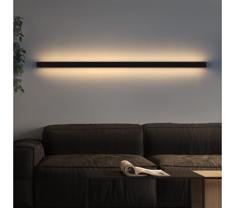 Applique LED Moderne 100 Cm 34 W Blanc Chaud
