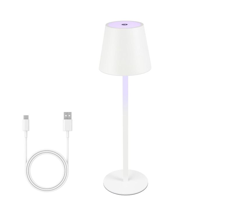 Lampe De Table Sans Fil LED Batterie Rgb Tactile Lampe De Bureau Dimmable Ip54