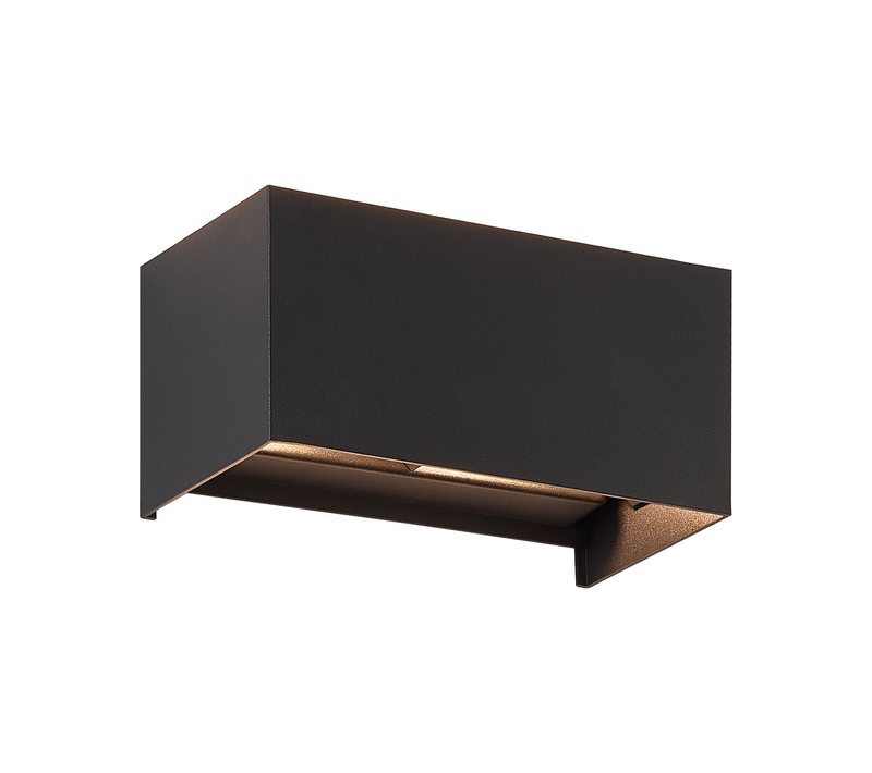 Applique Murale LED Noire Ip65 Éclairage Extérieur 3000k Blanc Chaud G9