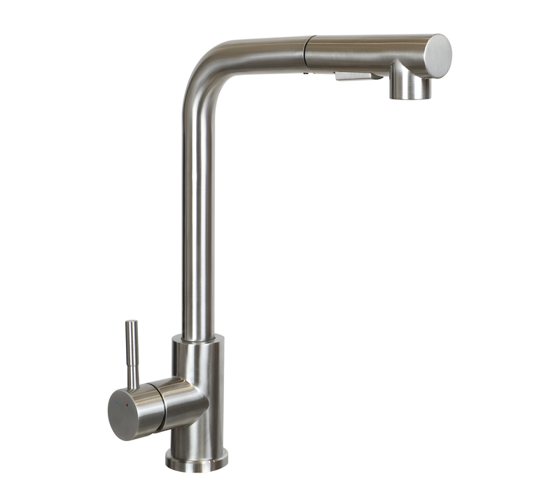 Robinet De Lavabo Robinet D'évier Extensible Rotatif à 360° Inoxydable Avec 2 Types