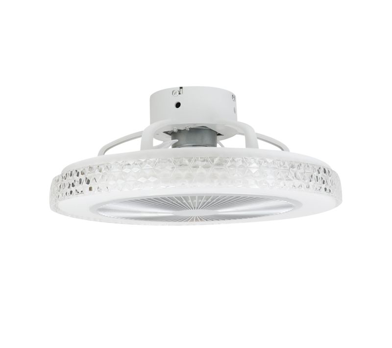 Ventilateur De Plafond Avec Éclairage LED Télécommande Silencieux Fonction Timer