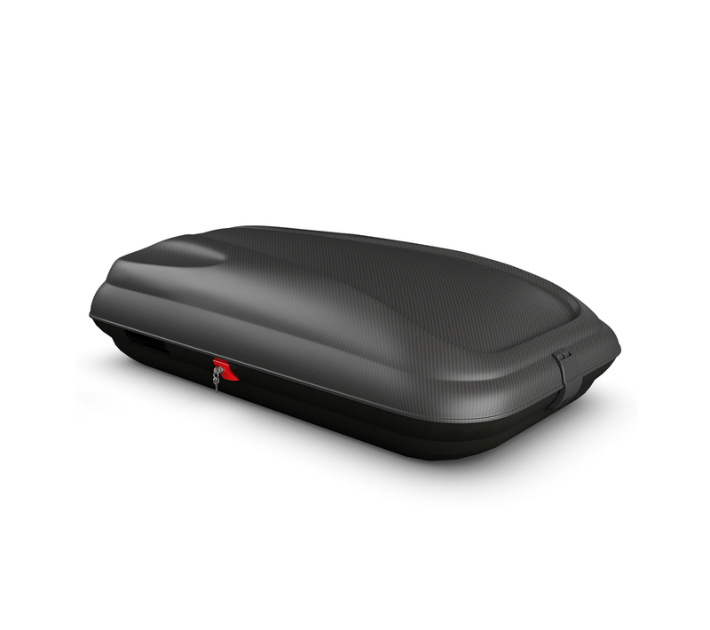 Coffre De Toit Voiture Imperméable 250 L, Sac De Toit Rigide De Rangement Pour Voitures, Noir