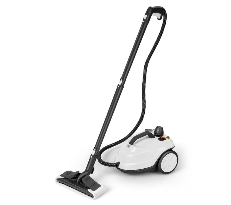 Nettoyeur Vapeur Pression 2000w Avec 15 Accessoires, Balai Vapeur Pressurisé 5 Bars Réservoir 1,8l