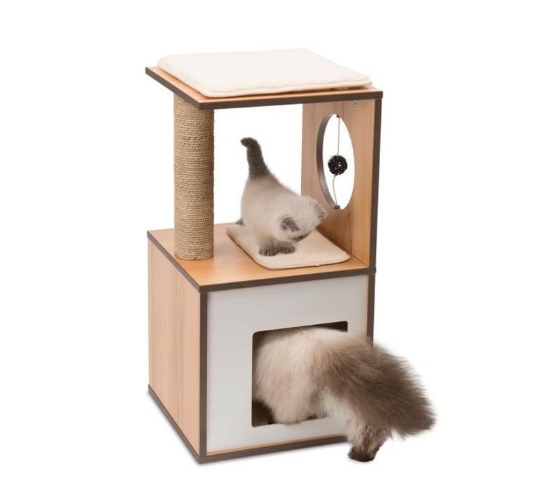 Arbre À Chat Vesper V-box Small Naturel - 52075