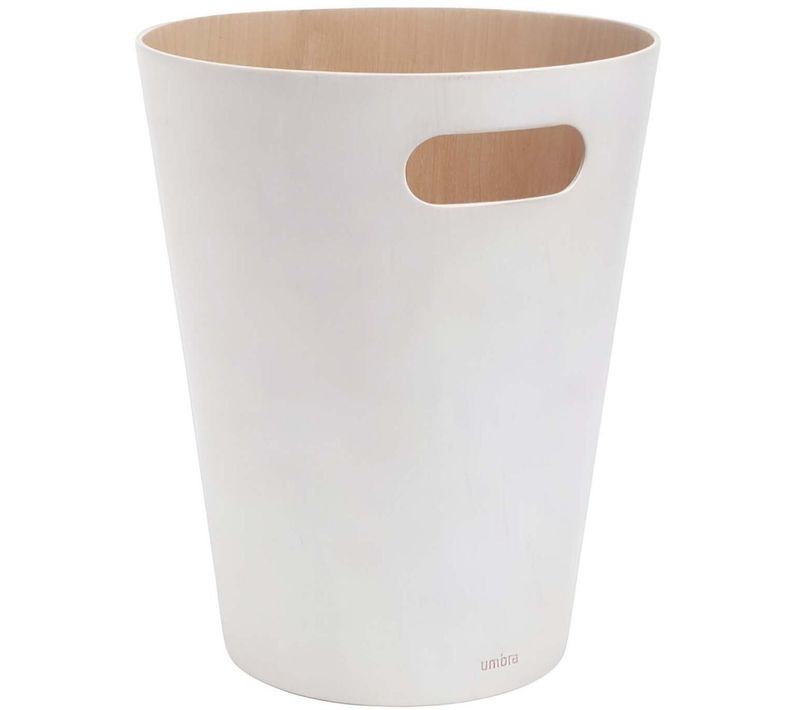 Corbeille En Bois Avec Poignées De Transport Bois Clair