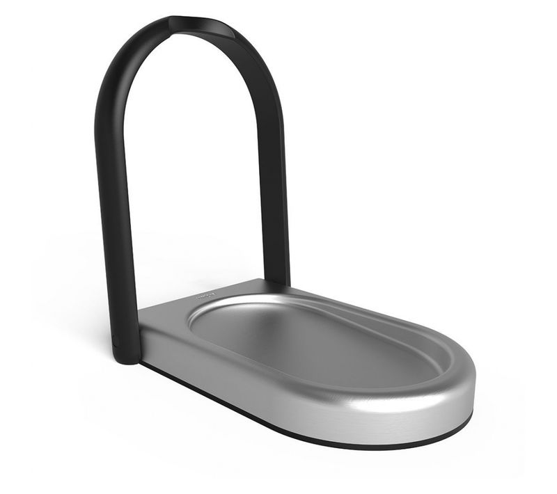 Repose Cuillère Rétractable En Inox Et Caoutchouc  Laydle