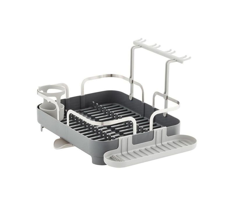Egouttoir à Vaisselle Avec Accessoires Amovibles