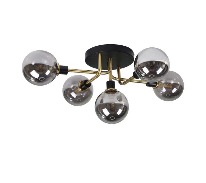 Plafonnier Globes En Verre Lampes De Salon