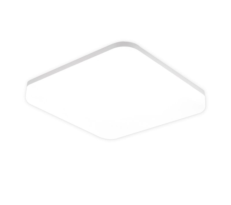 Plafonnier LED Salon 22cm 18w Lampe De Salle De Bain Angle Ip54 Chambre Cuisine
