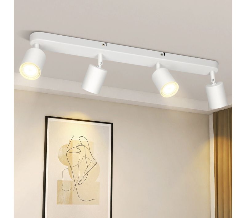 Plafonnier LED Rond Moderne Gu10 Pour Salon Et Chambre à Coucher