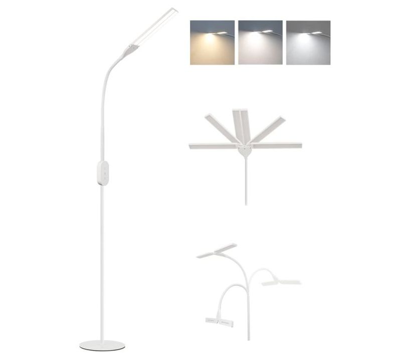 Lampadaire LED à Intensité Variable Avec Minuterie Et Mémoire - 9w Touch