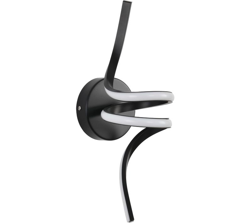 Applique Murale LED Moderne 7w Noir Pour Intérieur - Éclairage Design Pour Escalier Et Couloir