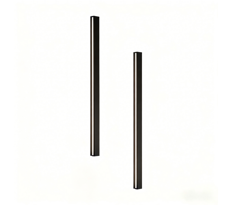 Applique Murale LED Moderne Noir 60cm - Éclairage Intérieur 3000k Pour Couloir Et Chambre