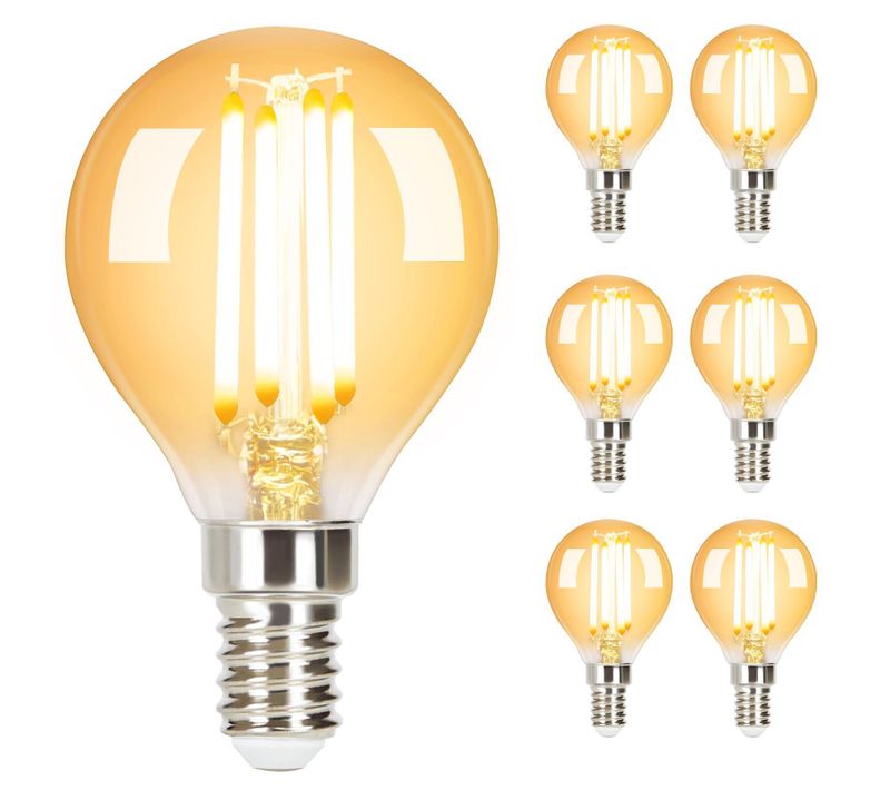 Ampoule LED 6er Edison LED Vintage - G45 2700k E14