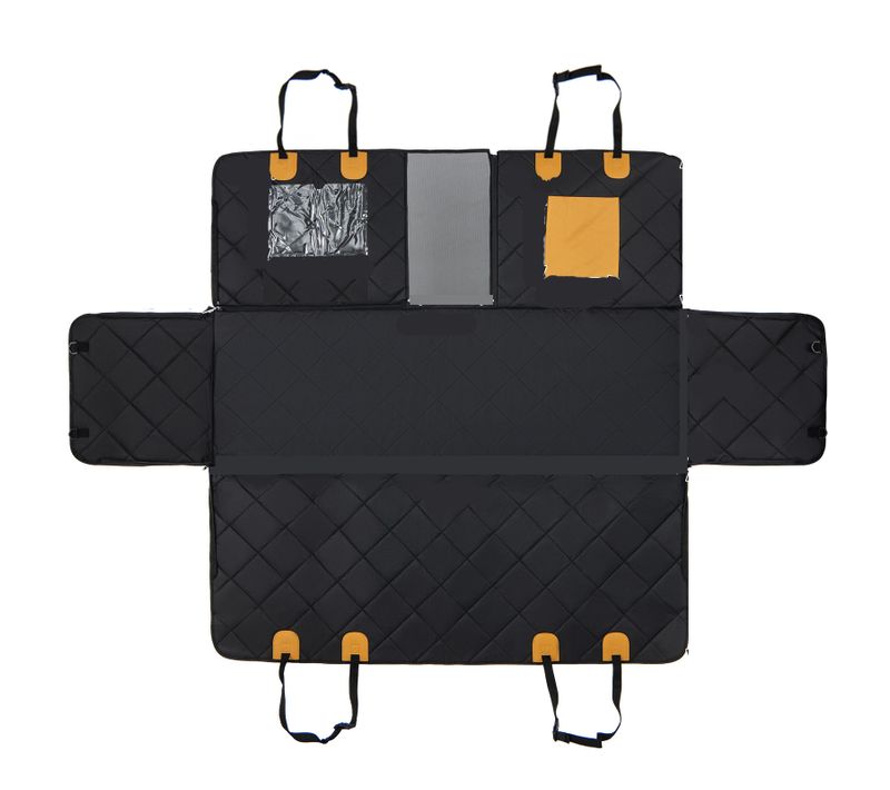 Housse De Siège D’auto Pour Chien, Banquette Arrière Pour Chien Avec Coussin Imperméable(215x148cm)