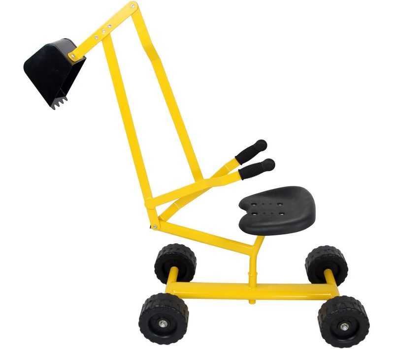 Pelle à Sable Excavateur Enfants Avec Siège Rotatif 360 °, Charge 50kg Pour 3 Ans+