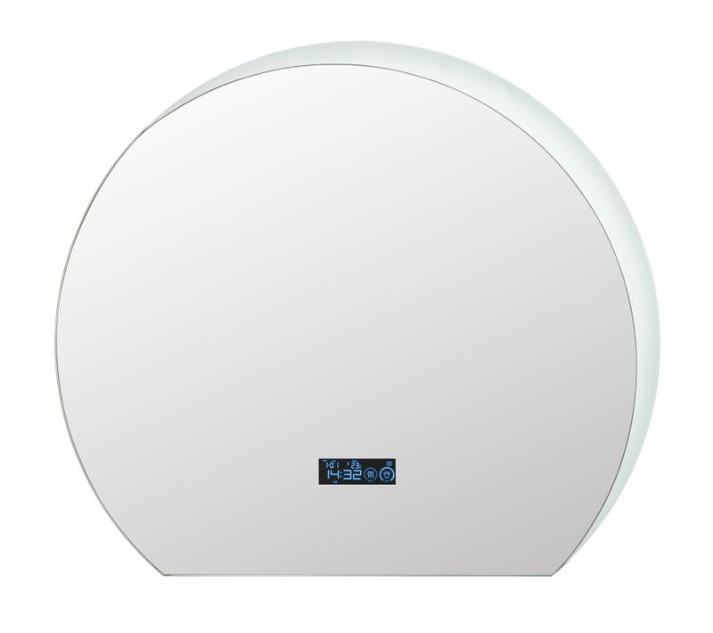 Miroir Salle De Bain Avec Éclairage 60 X 53 Cm, Miroir LED Antibuee